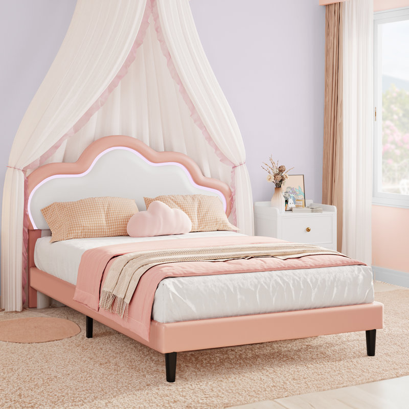 Girls tufted bed hotsell